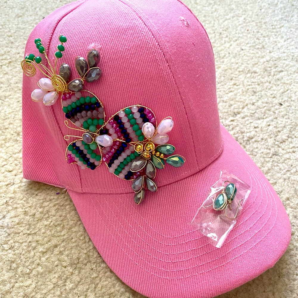 Artisan pink cap